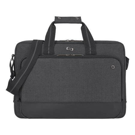SOLO Urban Slimbrief, Fits Devices Up to 15.6 in., Polyester, 16 in. x 3 in. x 11.5 in., Gray UBN110-10